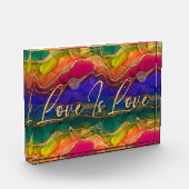 恋は恋の虹 フォトブロック (左)