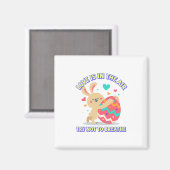 恋は息を吸わないように気が付おもしろいく マグネット (正面/裏面)