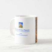 恋は新しいマグカップ自然アート美しいではない コーヒーマグカップ (正面左)