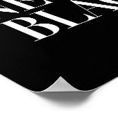 恋は新しい黒人 ポスター (角)