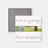 恋は旅の道 マグネット (正面/裏面)