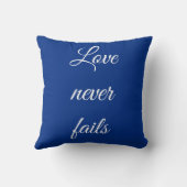 恋は決して枕を破らない クッション (裏面)