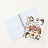 恋は淹れる コーヒーラバー キュート ノートブック (内部)