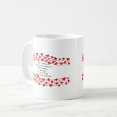 恋は物の鬼 コーヒーマグカップ (正面左)