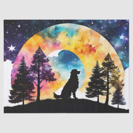 恋は犬の待ち伏せ 薄葉紙 (正面)