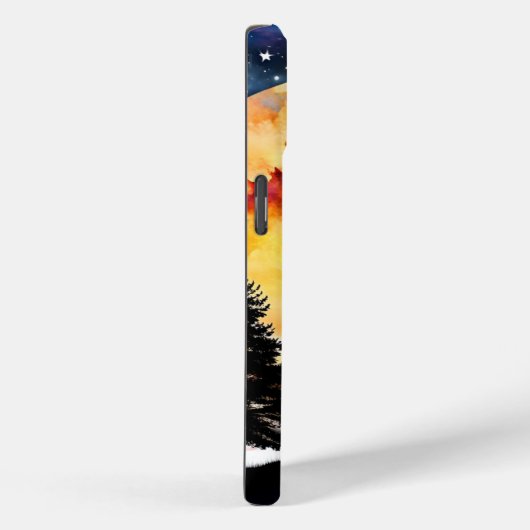 恋は犬の待ち伏せ Case-Mate iPhoneケース (裏面 / 右)