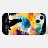 恋は犬の待ち伏せ Case-Mate iPhoneケース (裏面 (横))