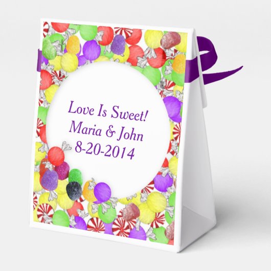 恋は甘いお菓子の箱 フェイバーボックス (裏面サイド)