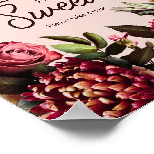 恋は甘いからごちそうして ポスター (角)