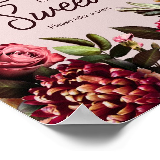 恋は甘いからごちそうして ポスター (角)