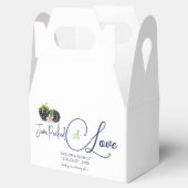 恋は甘いブラックベリー |結婚式の引き出物ボックス フェイバーボックス (オープン)