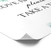 恋は甘い物だ。ミント多肉株結婚の ポスター (角)