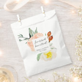 恋は甘い珊瑚花の結婚花 フェイバーバッグ (クリップ留めされた状態)