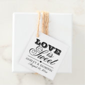 『恋は甘い白と黒のモノ結婚グラム』 フェイバータグ (インサイチュ)