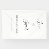 恋は甘い 横断幕 (横)