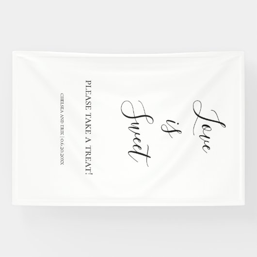 恋は甘い 横断幕 (横)