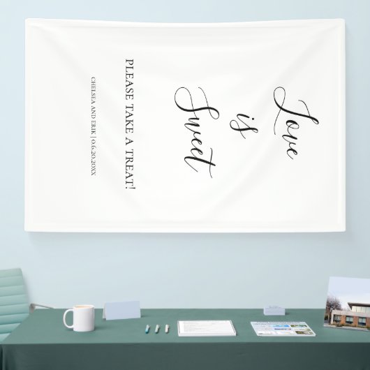 恋は甘い 横断幕 (トレードショー)