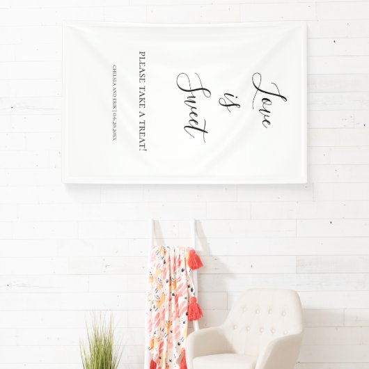 恋は甘い 横断幕 (インサイチュ)