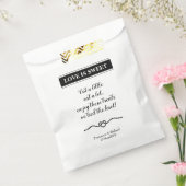 恋は甘航海の結婚い フェイバーバッグ (封をした状態)