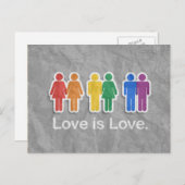 恋は白髪 ポストカード (正面/裏面)