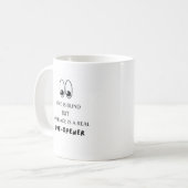 恋は盲目おもしろい コーヒーマグカップ (正面左)