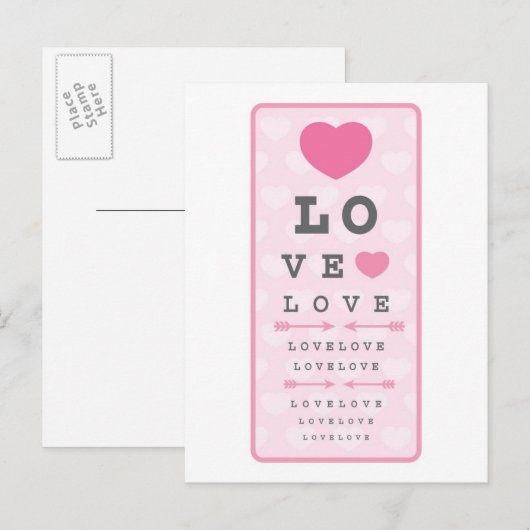 恋は盲目 ポストカード (正面/裏面)