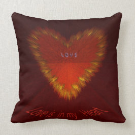 恋は私のハート クッション