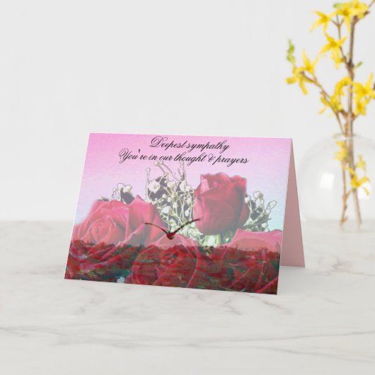 恋は移る カード (黄色い花)