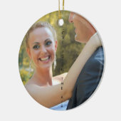 恋は空中に、たった今結婚しました セラミックオーナメント (左)