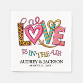 恋は空中結婚だ スタンダードカクテルナプキン (正面)