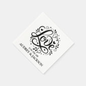 恋は空中結婚だ スタンダードカクテルナプキン (角)