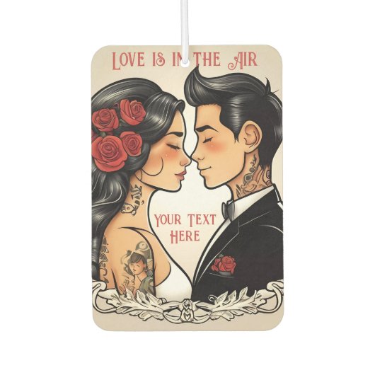 恋は空中 カーエアーフレッシュナー (正面)