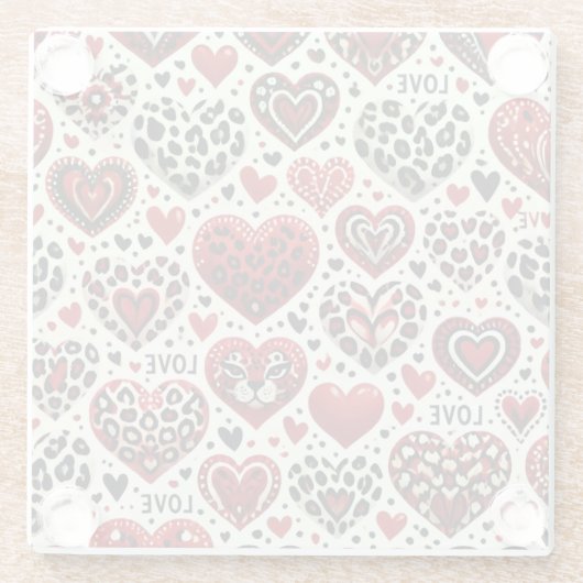 恋は空中 ガラスコースター (裏面)