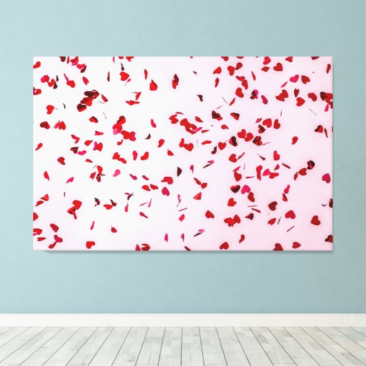 恋は空中 キャンバスプリント (インサイチュ (ウッドフロア))