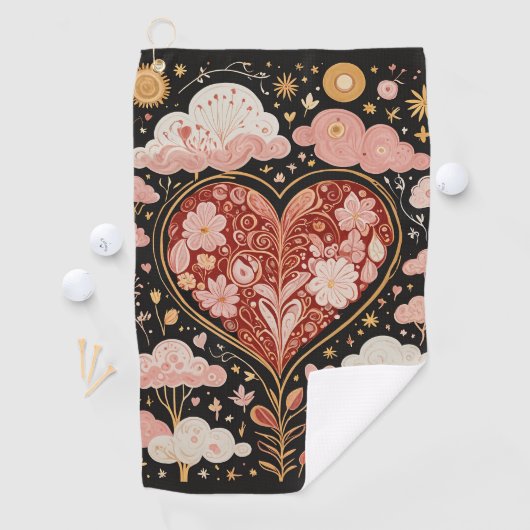 恋は空中 ゴルフタオル (インサイチュ)