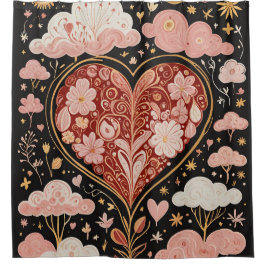 恋は空中 シャワーカーテン