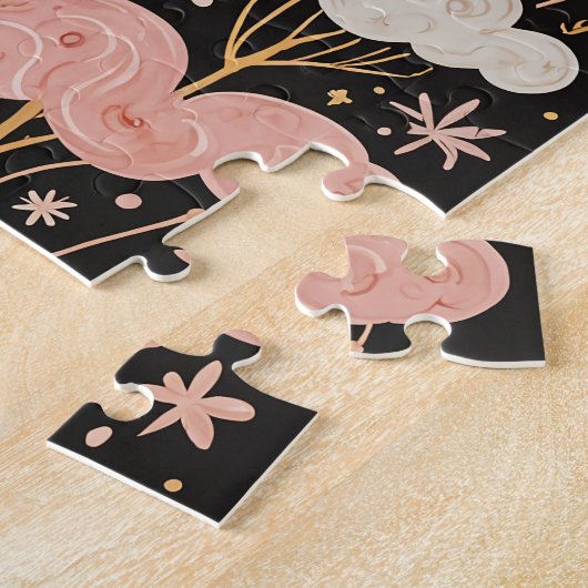 恋は空中 ジグソーパズル (側面)