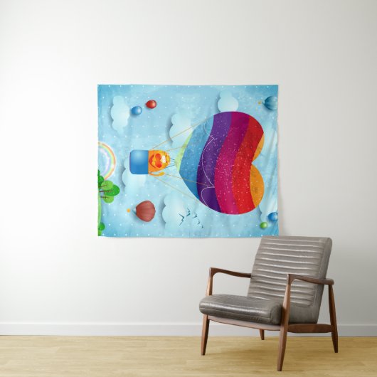 恋は空中 タペストリー (インサイチュ(横))