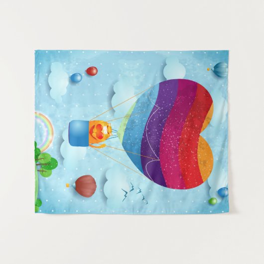 恋は空中 タペストリー (正面(横))