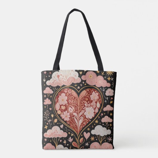 恋は空中 トートバッグ (裏面)