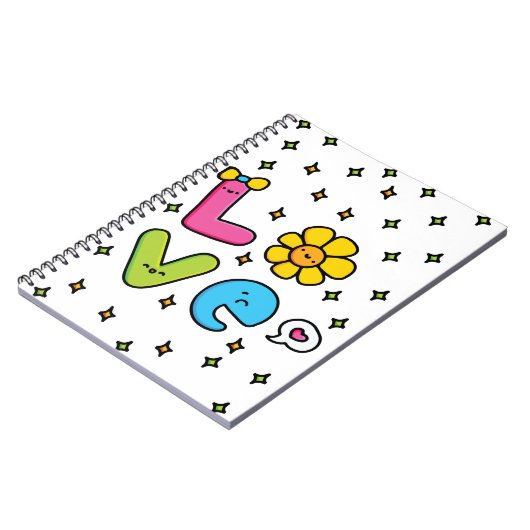 恋は空中 ノートブック (左側)