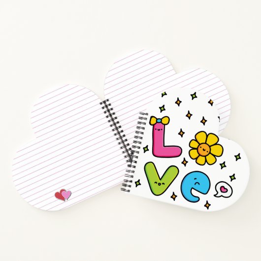 恋は空中 ノートブック (内部)