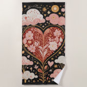 恋は空中 ビーチタオル (正面)