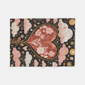 恋は空中 フリースブランケット (正面(横))