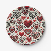 恋は空中 ペーパープレート (正面)