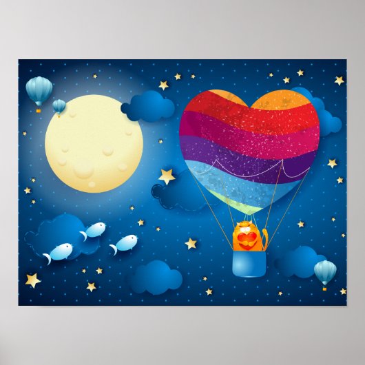 恋は空中 ポスター (正面)