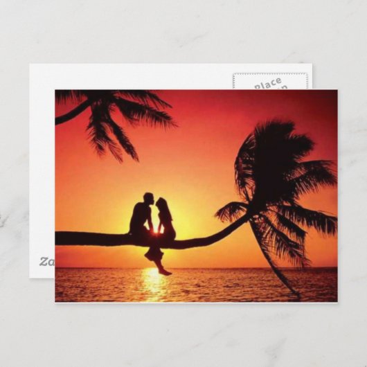 恋は空中 ポストカード (正面/裏面)