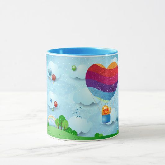 恋は空中 マグカップ (中央)