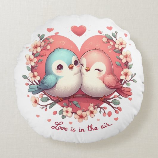 恋は空中 ラウンドクッション (正面)