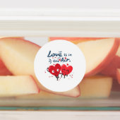 恋は空中 ラベル (貼付)